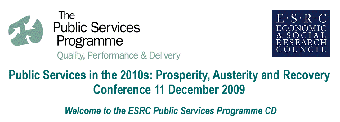 Public Services Programme